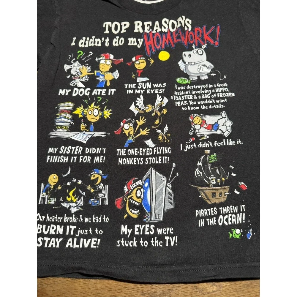 Hybrid Layered Gamer Cyber Punk Cringe Homework 2010's Graphic Top Teens Small